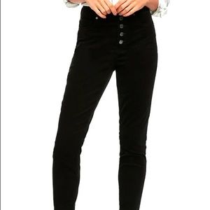 GAP high rise corduroy pants